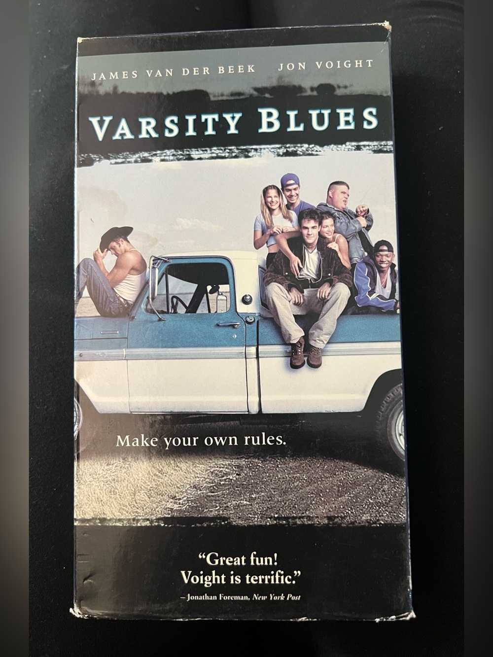 Varsity Blues VHS 1999 James Van Der Beek Jon Voight Paul Walker Football MTV R
